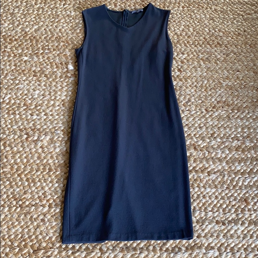 Vince Charcoal Grey Dress With Pencil Bottom Sz 6